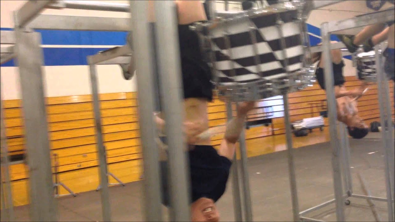 Upside down drumming, behind the scenes! Pulse Percussion 2014 YouTube