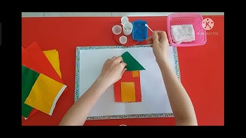 Tạo hình:Xé dán ngôi nhà.                  Lứa tuổi:4-5 tuổi
