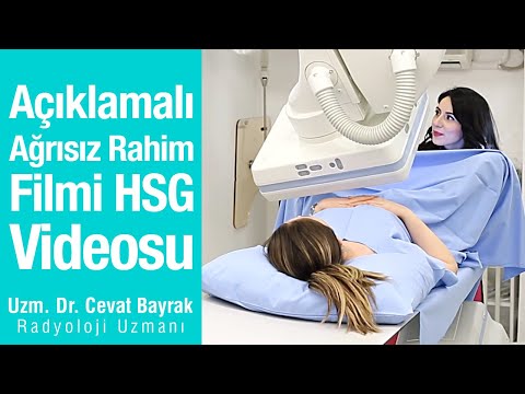 Açıklamalı Ağrısız Rahim Filmi HSG videosu | Dr. Cevat Bayrak