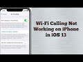 How to Fix Wi-Fi Calling Not Working on iPhone in iOS 12.4.1/13