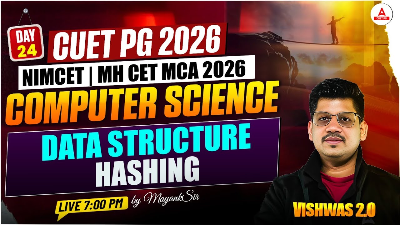 CUET PG 2026 | NIMCET & MH CET MCA 2026 Computer Science | Data ...