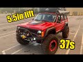 Jeep Cherokee XJ Build Walk Around | 5.5in lift 37s