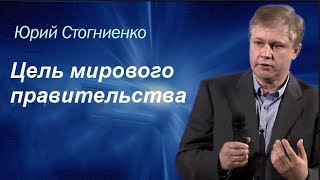 Цель мирового правительства. Юрий Стогниенко