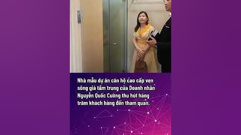 căn hộ The Maison của anh Cường Đô La, căn hộ cao cấp giá tầm trung. ngay trung tâm Thủ Dầu Một. BD