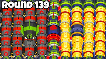 How Far Can Only Bomb Shooters Survive In CHIMPS Mode? (Bloons TD 6)