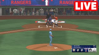 MLB LIVE🔴 Houston Astros vs Texas Rangers - 8th April 2024 | MLB Full Game - MLB 24