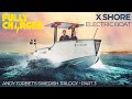 X SHORE Electric Boat & AIM ZERO Ocean Clean-Up  | 100% Independent, 100% Electric