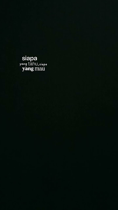 lirik lagu