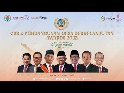 CSR & PEMBANGUNAN DESA BERKELANJUTAN AWARDS 2022