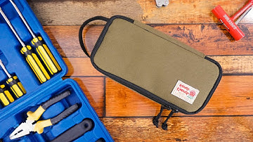 Best Tool Pouch / Zipper Canvas Tool Bag with Zipper/ Rough Enough Small Tool Bag RE8264