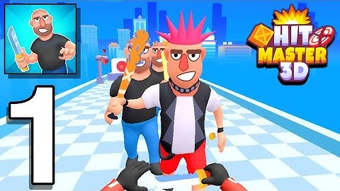Hit Master 3D- Knife Assassin : Android gameplay walkthrough part 1 (Android,ios)
