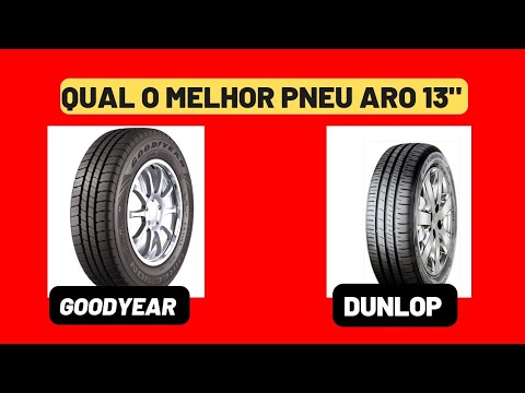 GOODYEAR X DUNLOP, QUAL MELHOR PNEU ARO 13. #carros - YouTube