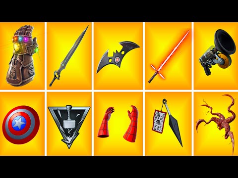 Evolution of All Fortnite Mythic Weapons & Items (Chapter 1 - Chapter 3)