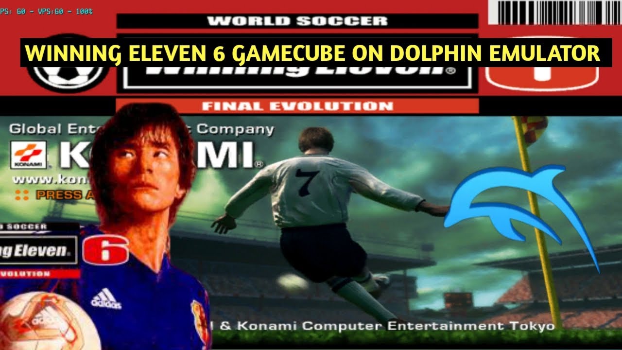 WINNING ELEVEN 6 GAMECUBE ON DOLPHIN EMULATOR + LANCAR