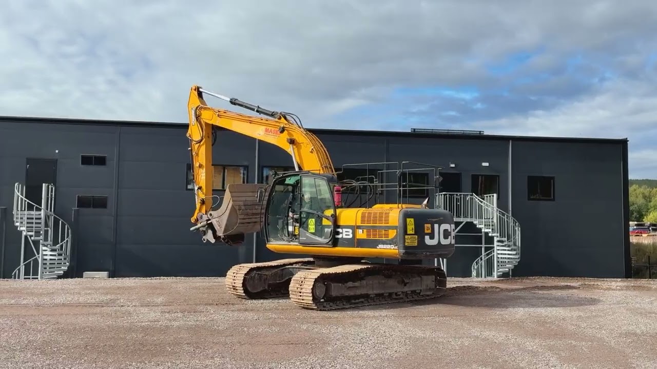 Bandgrävare JCB JS220LC