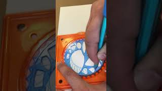 🌹Simple Spirograph design Satisfying ASMR Video #shorts #ytshorts