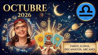 LIBRA OCTUBRE Tarot Jimena La Torre