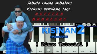 Download lagu bermain piano lagu kisinan 2 - Madddho | Easy Piano Tutorial