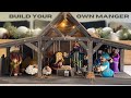 Build Your Own Scale Wooden Nativity Manger