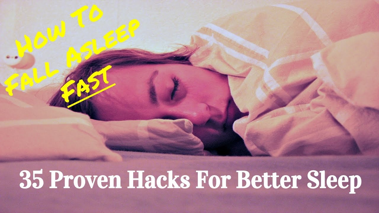 How To Fall Asleep Fast Sleep Hacks Youtube