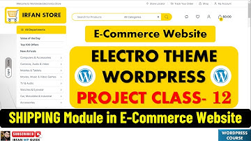 Ecommerce Website Class 12 - Shipping in Ecommerce Website - How to Manage Shipping in ecommerce
