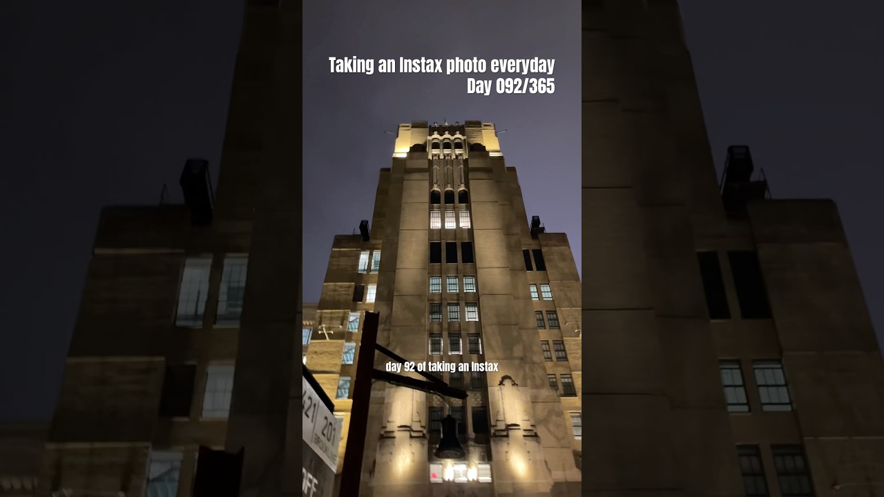 92/365. Taking an Instax photo everyday to 