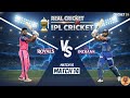 Mi Vs RR match || 1/5/2025 match mumbai vs Rajasthan royals cricket gameplay #gaming