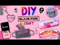 Diy blackpink craft ideas  blackpink craft compilation  viral tiktok blackpink ideas  easy crafts