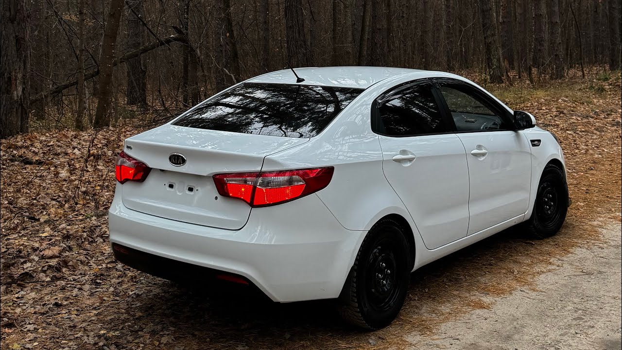 Временно на KIA RIO Отдал приору на покраску ( мини проект )