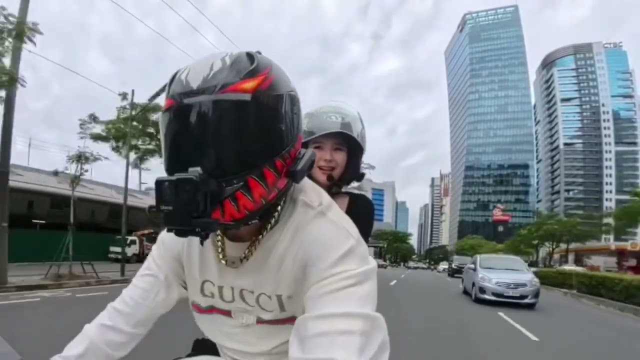 Habal2x bigbike 😎 paldo sa ganda nang pasahero 😆