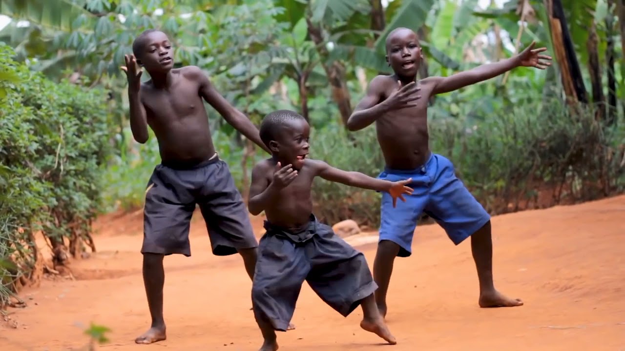 Riva riva song dance performance by african boys