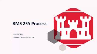 RMS 2FA Process
