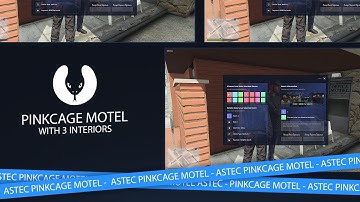 FiveM PinkCage Motel Script | QBCore & ESX