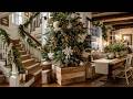 Elegant Rustic Christmas Home Tour — Cozy French Cottage Holiday Charm