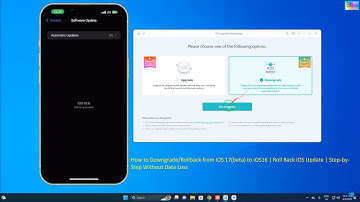 How to Downgrade/Rollback from iOS 17(beta) to iOS16 | Roll Back iOS Update | Step-by-Step