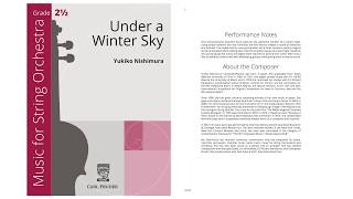 Under a Winter Sky (YAS202) by Yukiko Nishimura