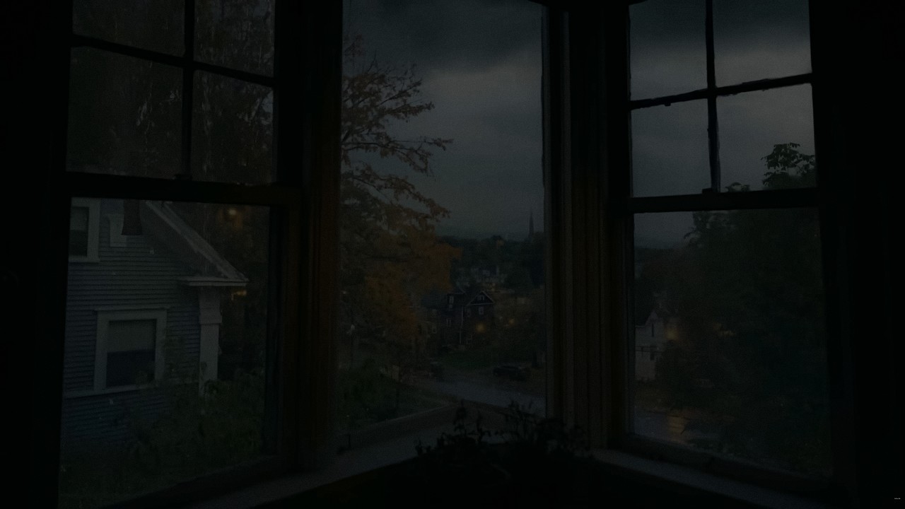 Watch Night Town Window View | Echoing Rolling Thunder | Relaxing Sounds for Deep Sleep on YouTube Watch Night Town Window View | Echoing Rolling Thunder | Relaxing Sounds for Deep Sleep on YouTube