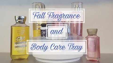 ☆Fall Fragrance and Body Care Tray / Project Use It Up