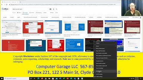 Pop up scam/virus alerts and how to handle them.