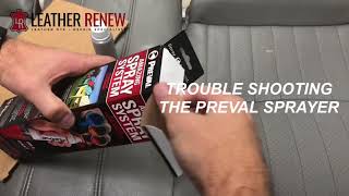 Tutorial  Trouble Shooting the Preval Sprayer