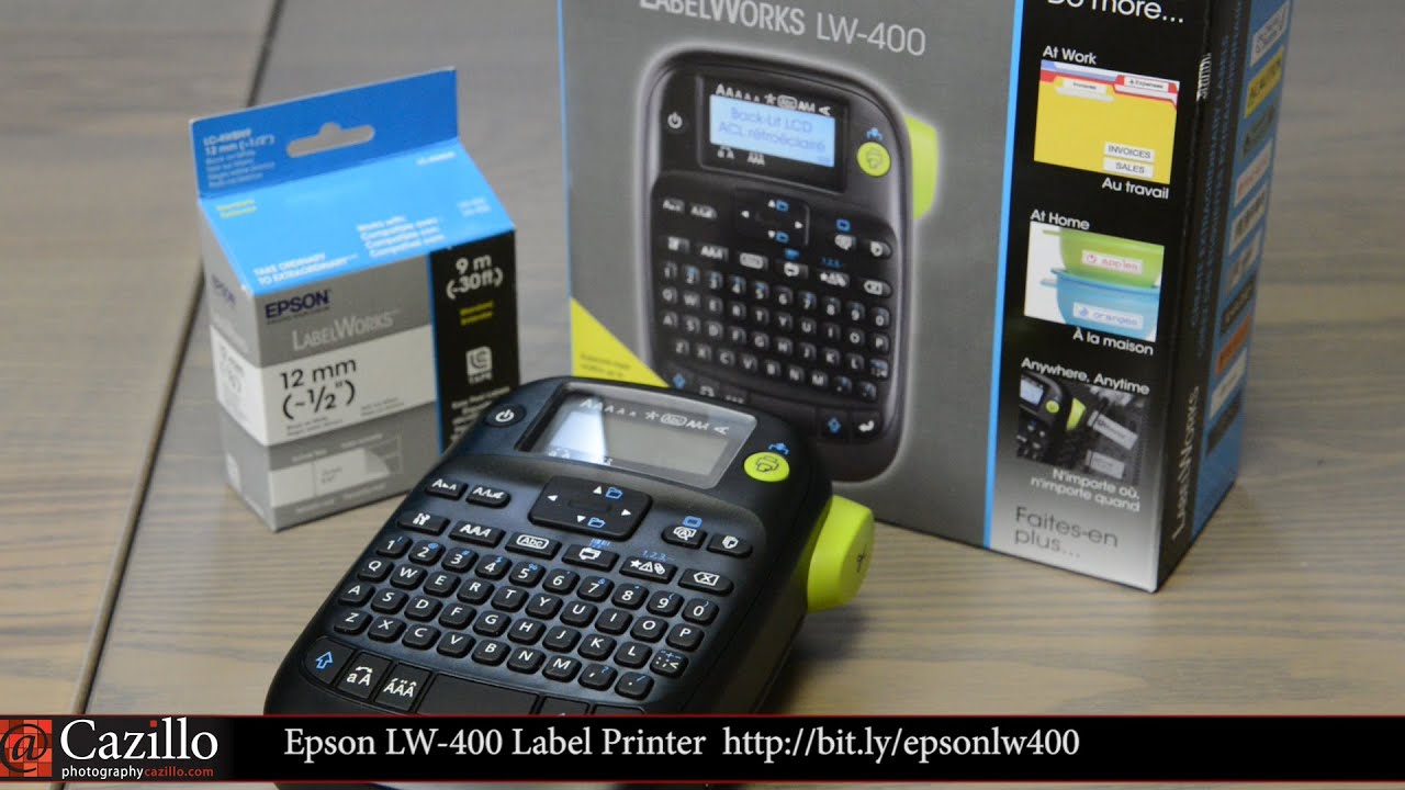 Epson LW-400 Label Printer Review - YouTube