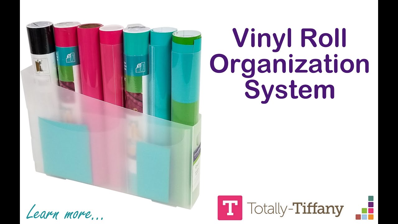 How to Organize Craft Vinyl Rolls — Nally Studios