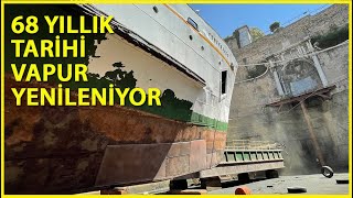 Şehir Hatları Filosunun İlk Gemilerinden Biri Fenerbahçe Vapuru Restore Ediliyor