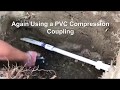 How To Repair a Broken PVC Water Main - DIY!
