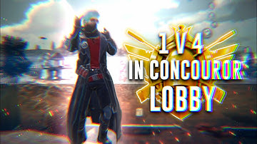 ⚡️1V4 in Conqueror lobby 🔥 -skyglow-  SAMSUNG A3,A5,A6,A7,J2,J5,J7,S5,S6,S7,S9,A10,A20,A30,A50,A70