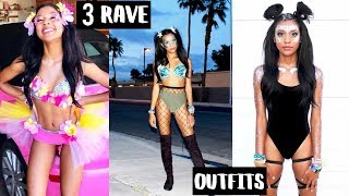 3 RAVE OUTFIT IDEAS!