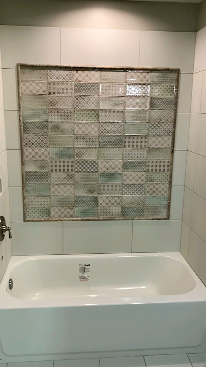 How to tile a TUB surround #gotitcoach #schlutersystems #tile