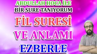 Fil suresi anlamı Fil suresi ezberle Elem tera keyfe ezberle Fil suresi meali