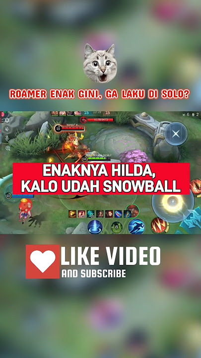 HILDA HERO EARLY? FULL VIDEO DI ATAS #mlbb #mobilelegends #hilda