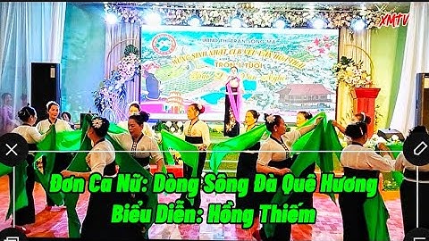 Dòng Sông Quê Hương I Hồng Thiếm cùng tốp múa câu lạc bộ Xứ Mường